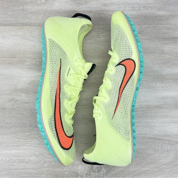 Nike Zoom SuperFly  Elite 2 *MISSING SPIKES CD4382-700 “Barley Volt” Mens 13 - Picture 1 of 9